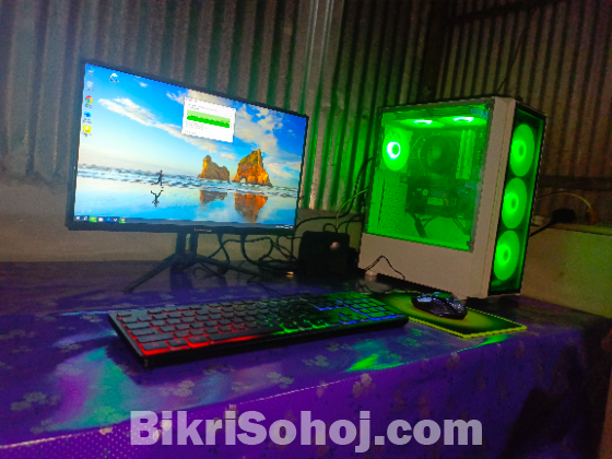 Ryzen 5700G 512GB m.2 nvme 16GB GAMING RAM..RGB CASING